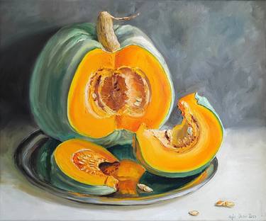 Original Impressionism Still Life Paintings by Leyla Demir