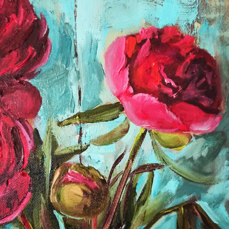 Original Still Life Painting by Leyla Demir