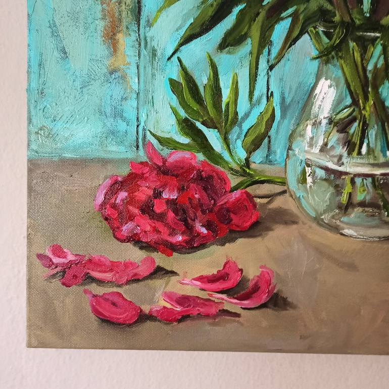 Original Still Life Painting by Leyla Demir