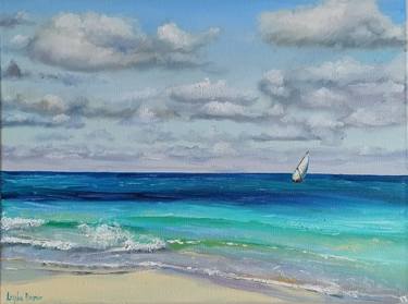 Original Seascape Paintings by Leyla Demir