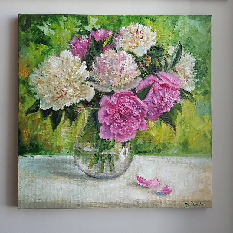 Original Realism Still Life Painting by Leyla Demir