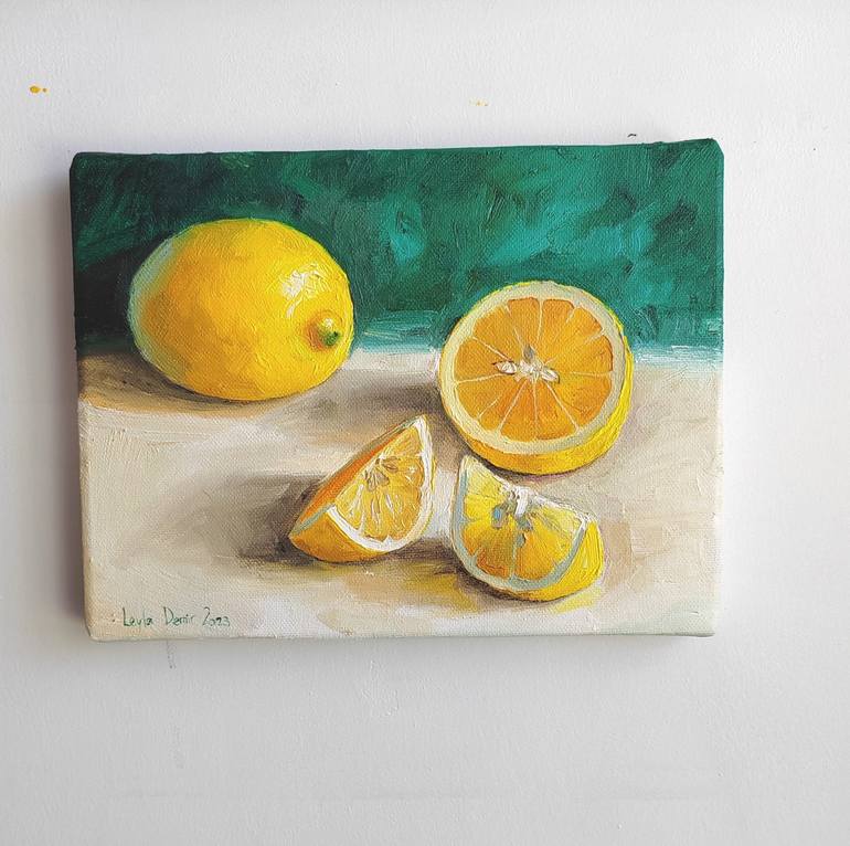 Original Still Life Painting by Leyla Demir