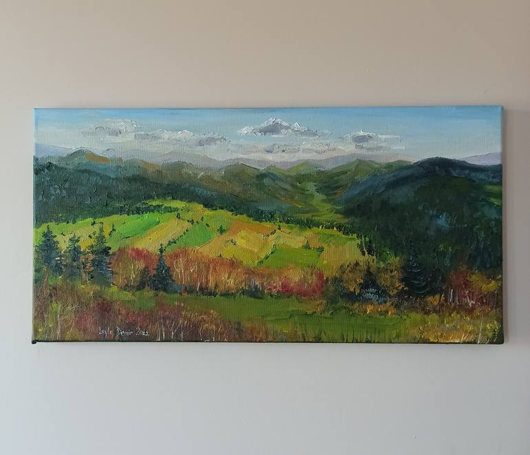 Original Contemporary Seascape Painting by Leyla Demir