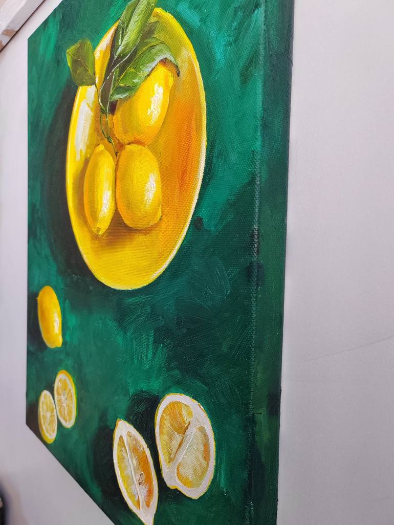 Original Still Life Painting by Leyla Demir