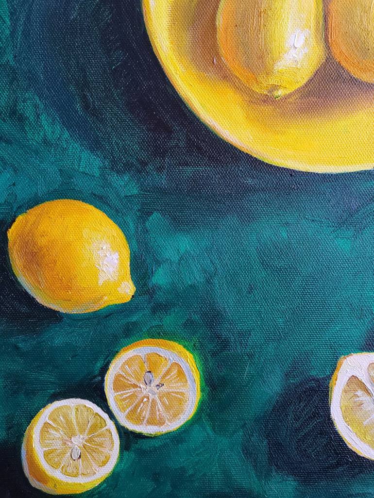 Original Still Life Painting by Leyla Demir