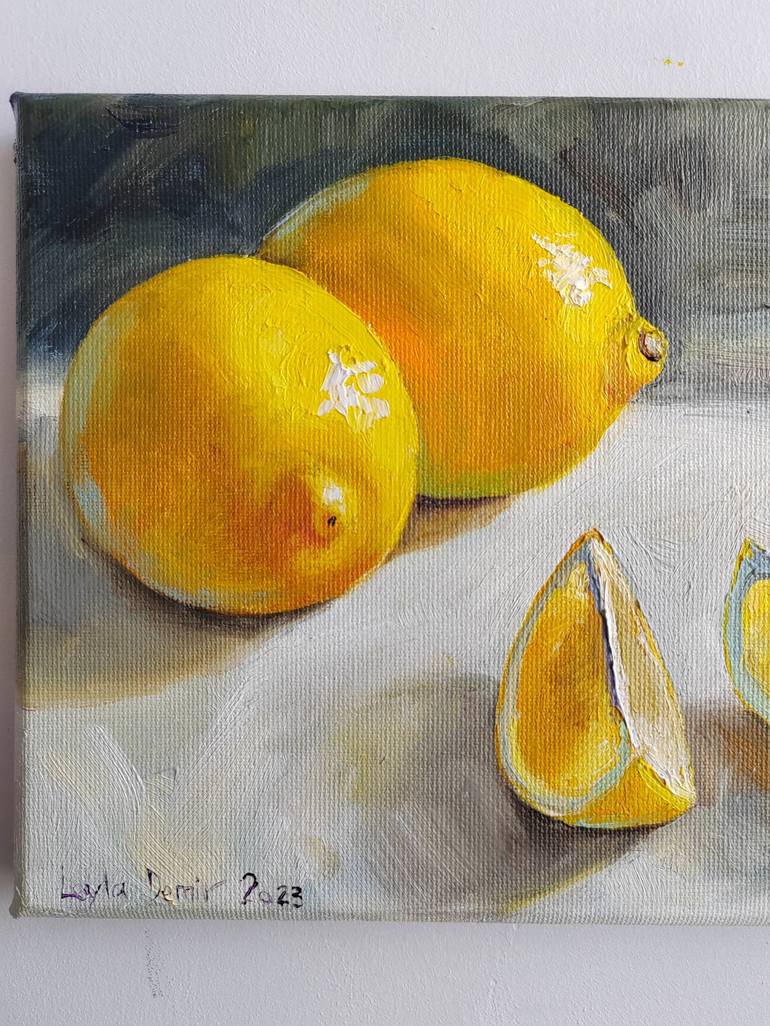 Original Still Life Painting by Leyla Demir