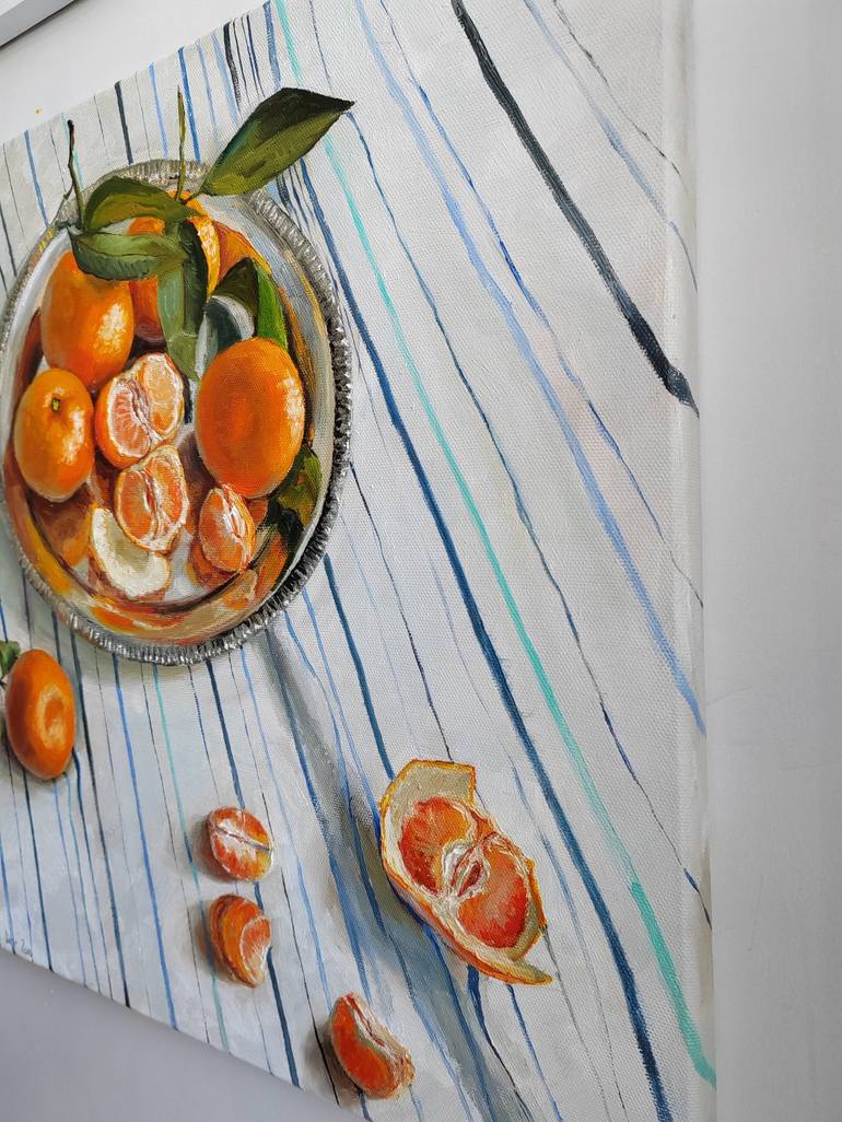 Original Food & Drink Painting by Leyla Demir