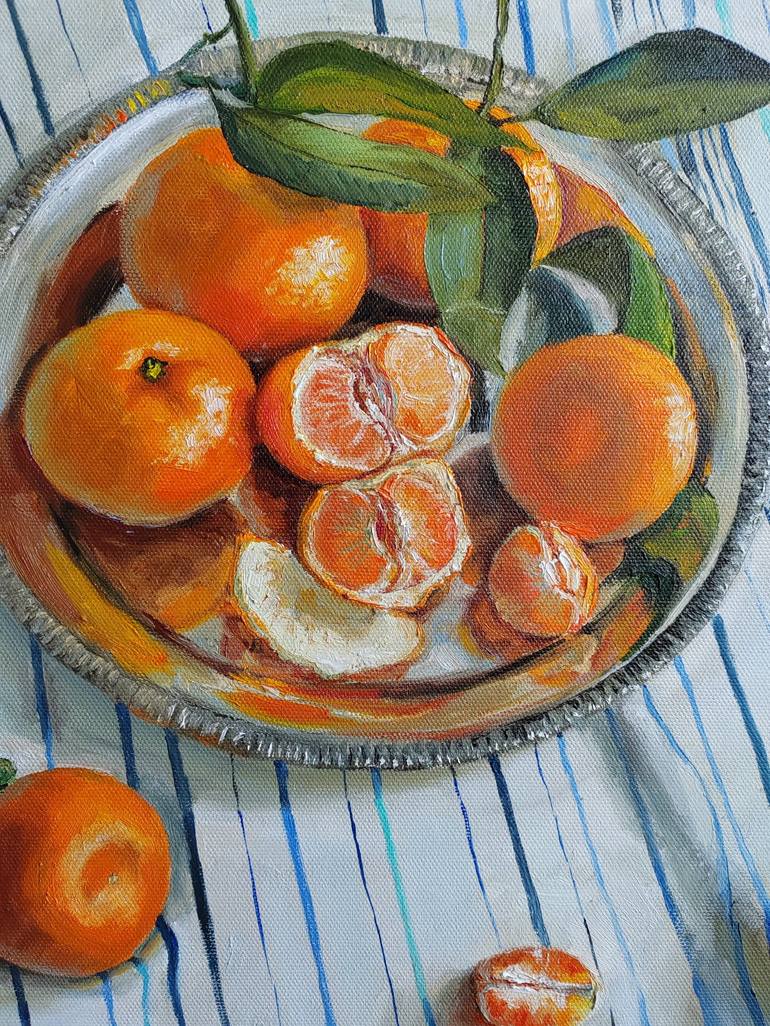 Original Food & Drink Painting by Leyla Demir