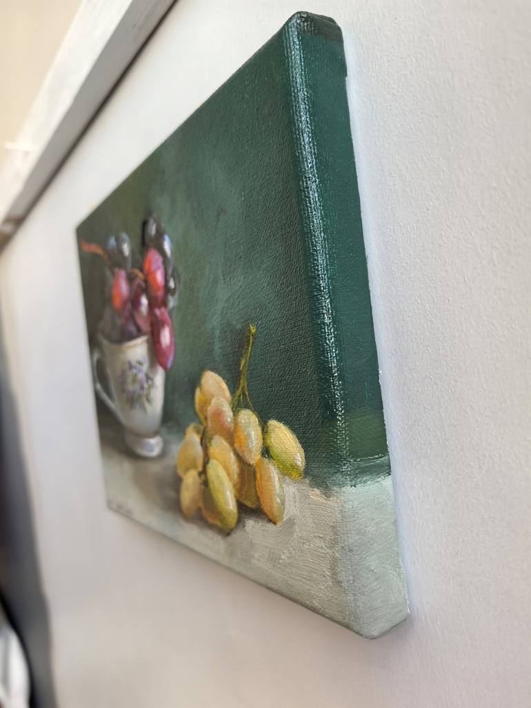 Original Impressionism Still Life Painting by Leyla Demir