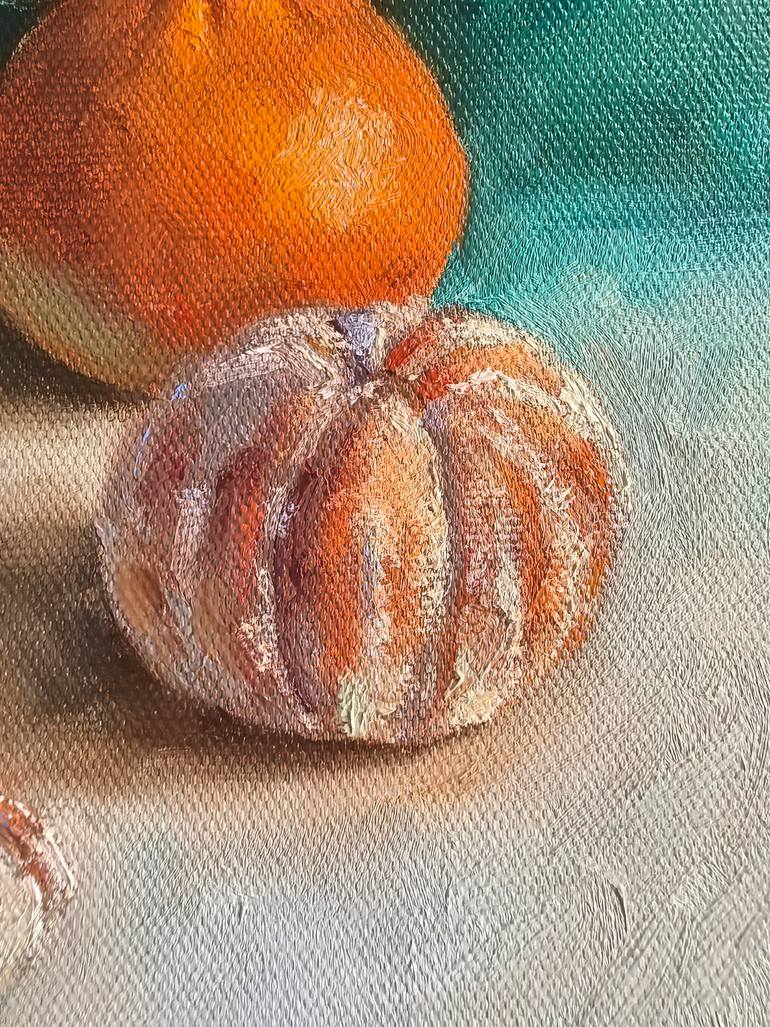 Original Minimalism Still Life Painting by Leyla Demir