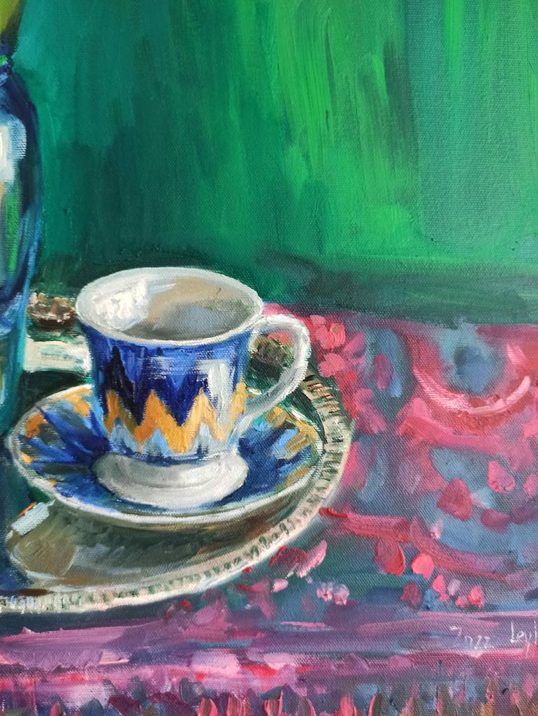 Original Still Life Painting by Leyla Demir