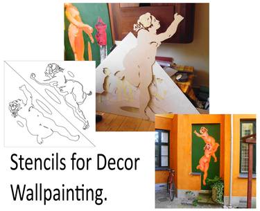 Stencils for Decor -- Wallpainting thumb