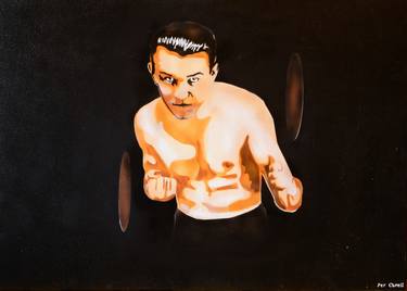 Original Modern Sport Paintings by Per Corell