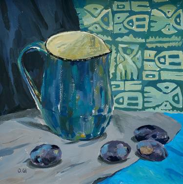 Print of Impressionism Still Life Paintings by Olena Glogoviak