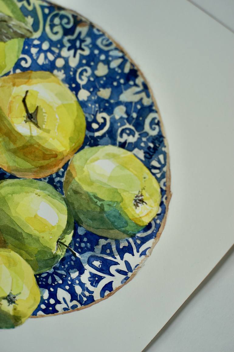 Original Impressionism Still Life Painting by Olena Glogoviak