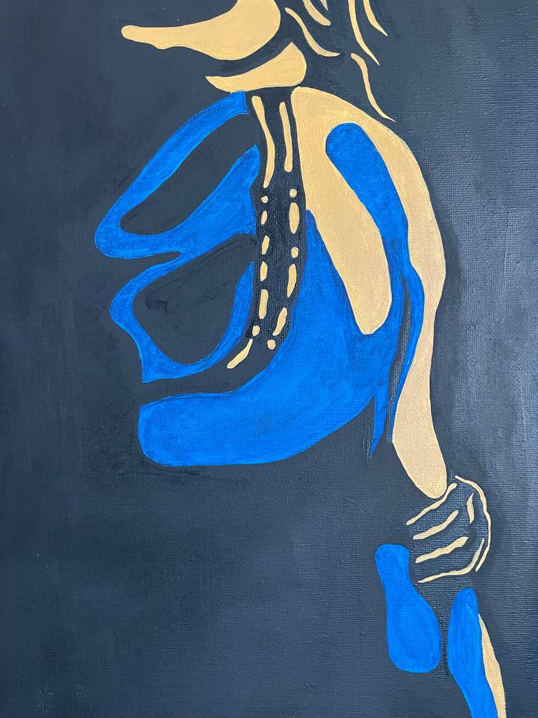 Original Conceptual Abstract Painting by Adarsh Padmanabhan