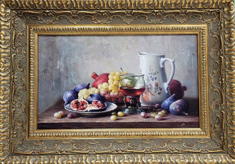 Original Realism Still Life Painting by Larisa Radevich