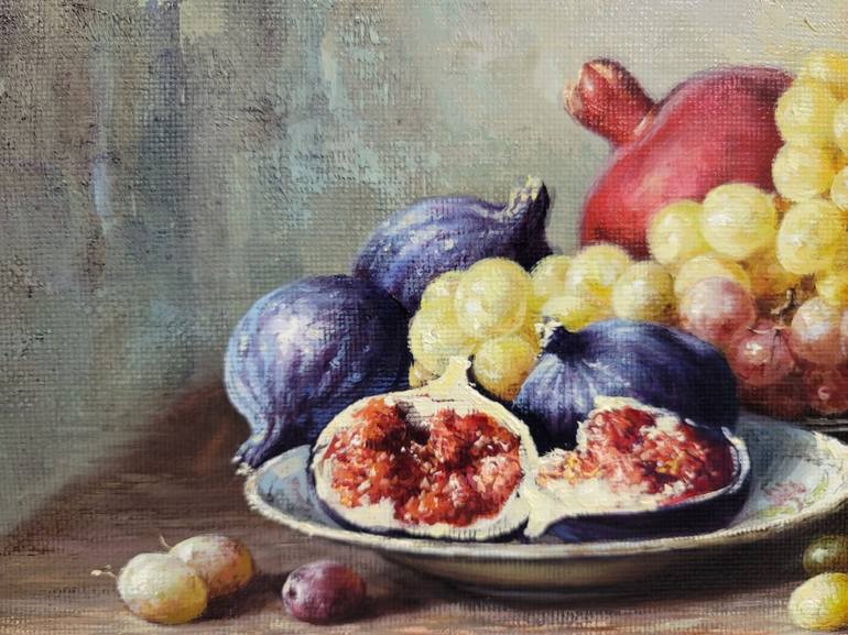 Original Realism Still Life Painting by Larisa Radevich