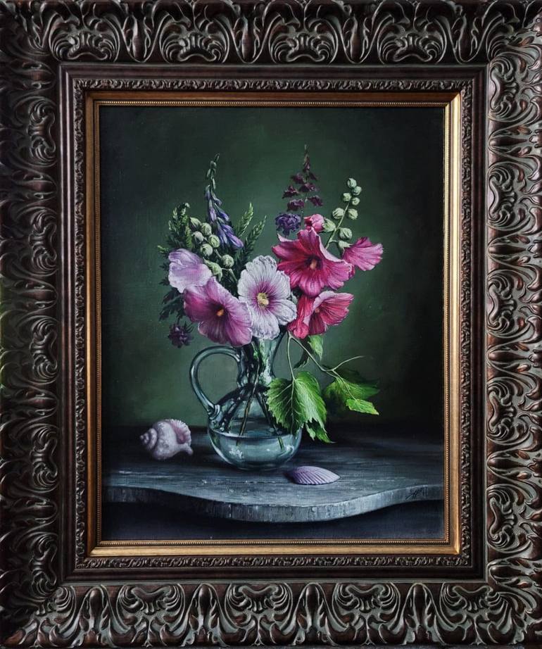 Original Realism Still Life Painting by Larisa Radevich