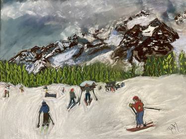 Original Sports Paintings by Martina Diez-Routh