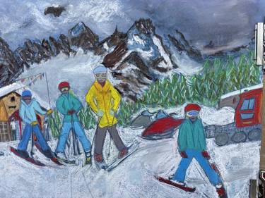 Original Sport Paintings by Martina Diez-Routh