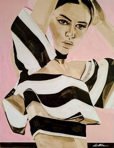 Print of Illustration Fashion Paintings by Gilles LeBlu