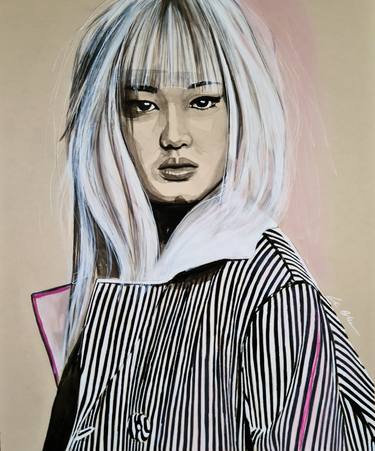 Print of Illustration Fashion Paintings by Gilles LeBlu