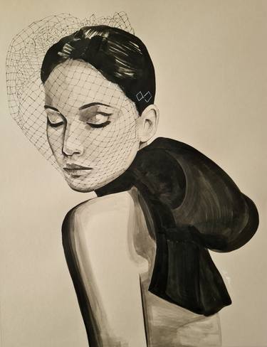 Original Fashion Drawings by Gilles LeBlu