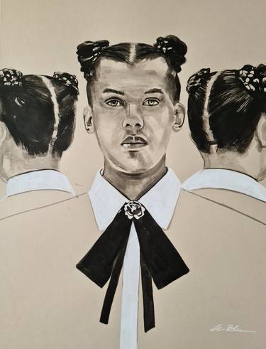 Print of Figurative Celebrity Drawings by Gilles LeBlu