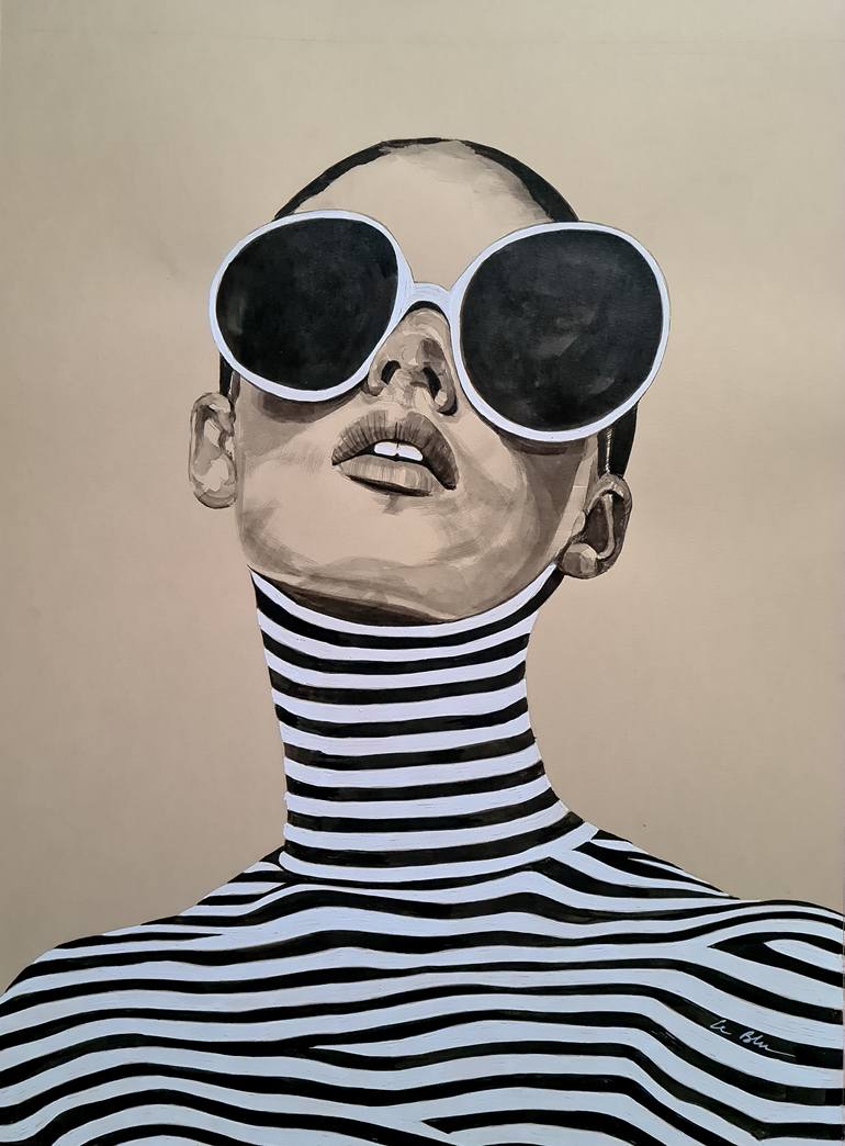 Print of Modernism Fashion Drawing by Gilles Leblu