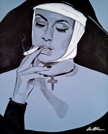 Print of Fine Art Religious Paintings by Gilles LeBlu
