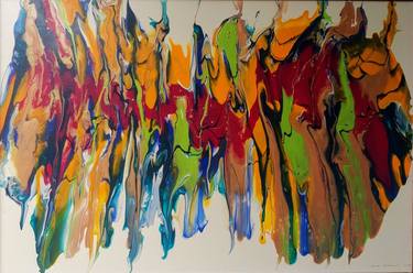 Original Abstract Paintings by Irene Mitawski