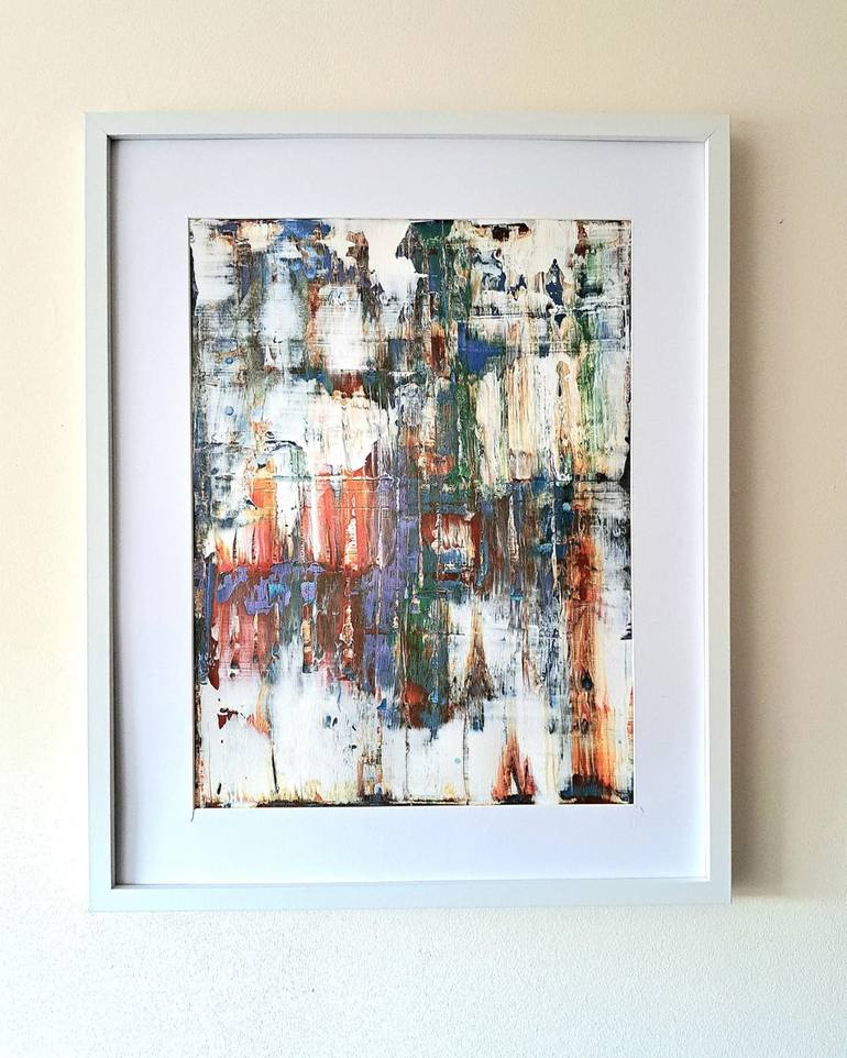 Original Abstract Expressionism Abstract Painting by James Mason