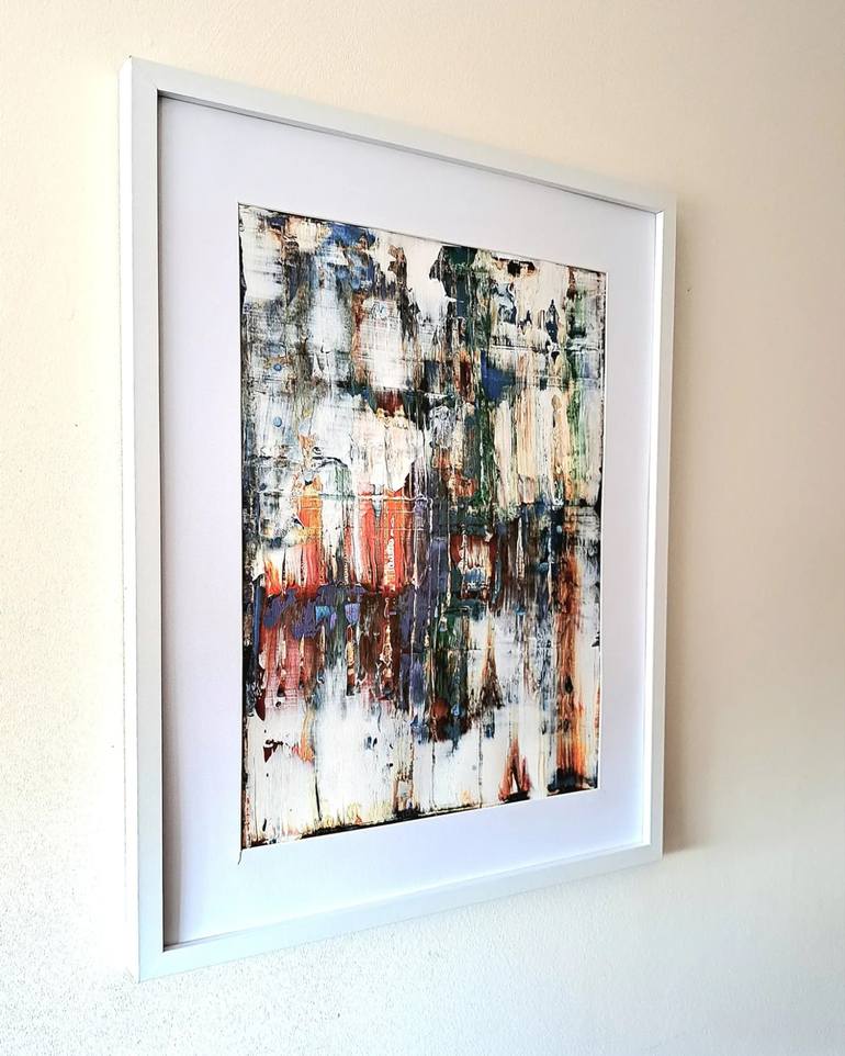 Original Abstract Expressionism Abstract Painting by James Mason