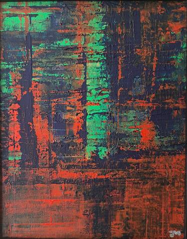 Original Abstract Expressionism Abstract Paintings by James Mason