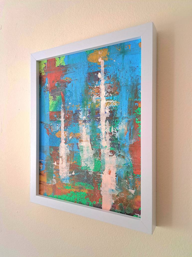 Original Abstract Expressionism Abstract Painting by James Mason