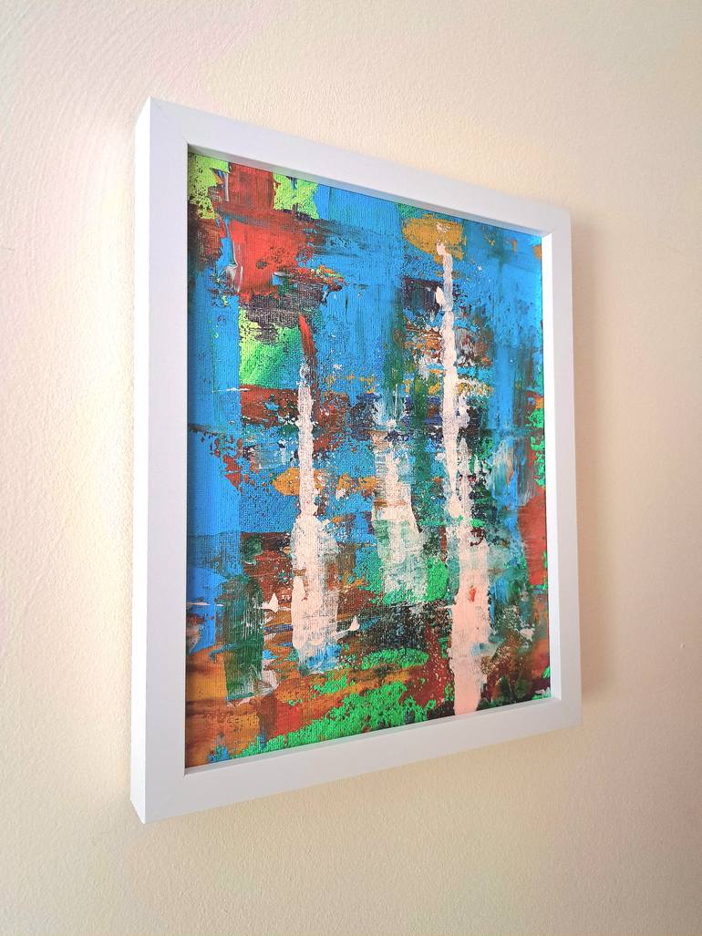 Original Abstract Expressionism Abstract Painting by James Mason