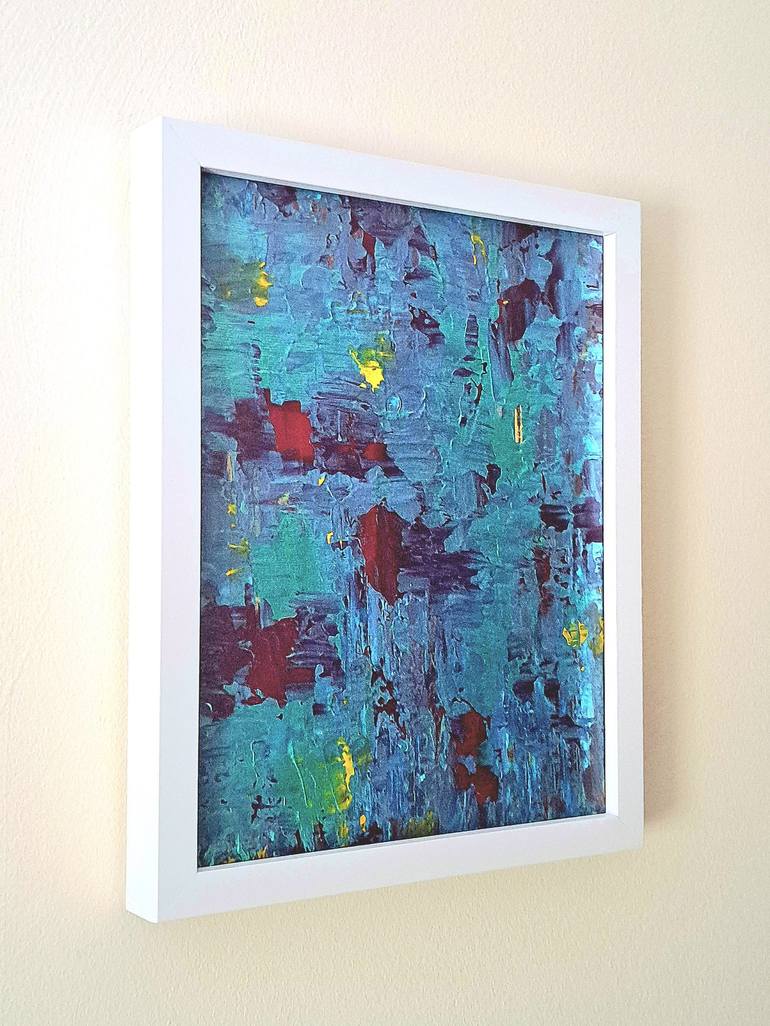 Original Abstract Expressionism Abstract Painting by James Mason
