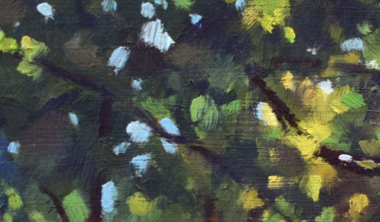 Original Impressionism Landscape Painting by Ruben Lazcano