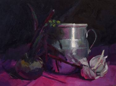 Print of Figurative Still Life Paintings by Ruben Lazcano