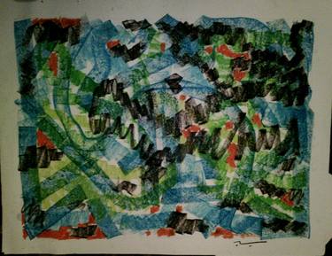 Original Abstract Drawing by Reaz Mazumder