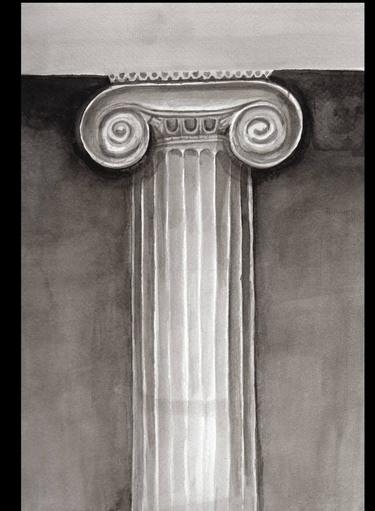 greek columns ionic