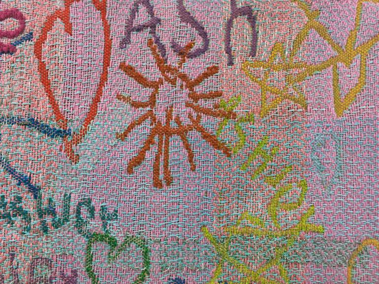 Original Abstract Children Painting by Ashley Bradley