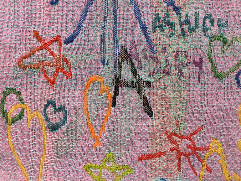 Original Abstract Children Painting by Ashley Bradley