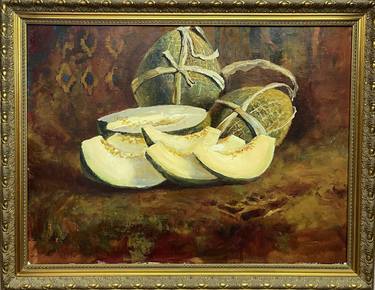 Original Impressionism Food Paintings by Alisher Ergashev