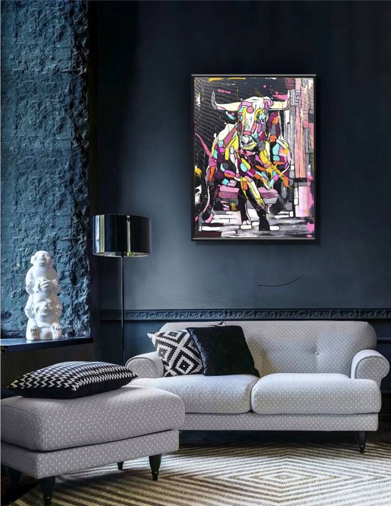 Original Abstract Painting by Kiana Lu