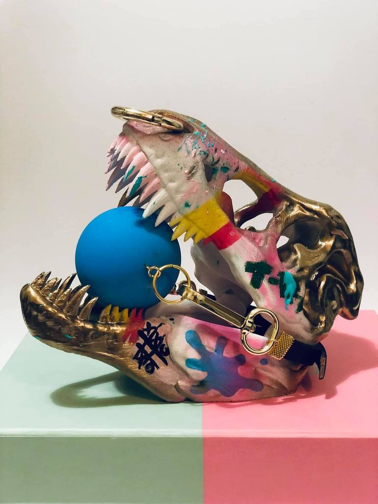 Original Pop Art Animal Sculpture by Sonya Olifirova