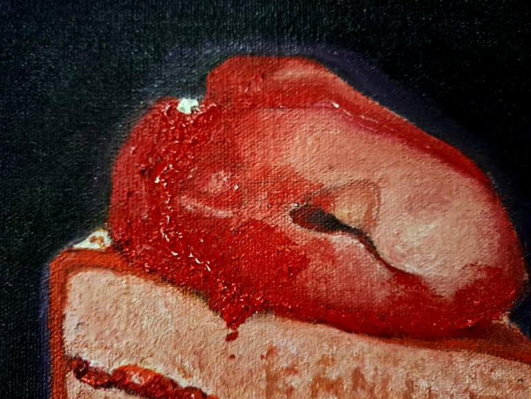 Original Pop Art Food & Drink Painting by Pramu Kanjutium