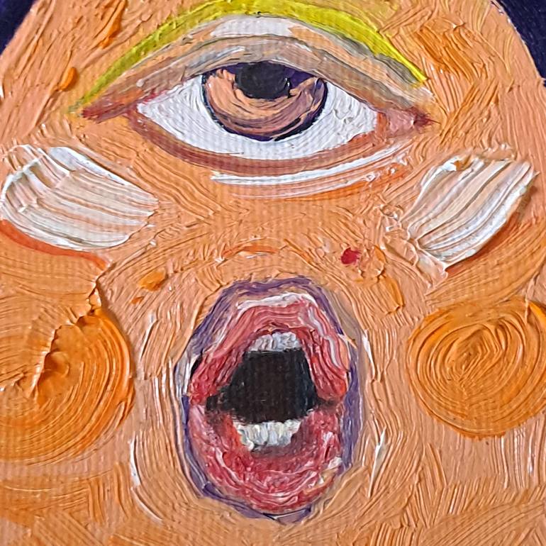 Original Figurative Erotic Painting by Pramu Kanjutium