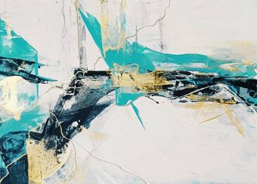 Original Abstract Expressionism Abstract Paintings by Alina Lark